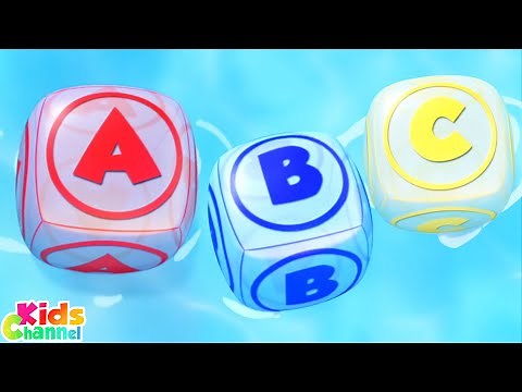 Abc Floating In Swimming Pool, Learn A to Z, Learning Videos for Children Kids Channel