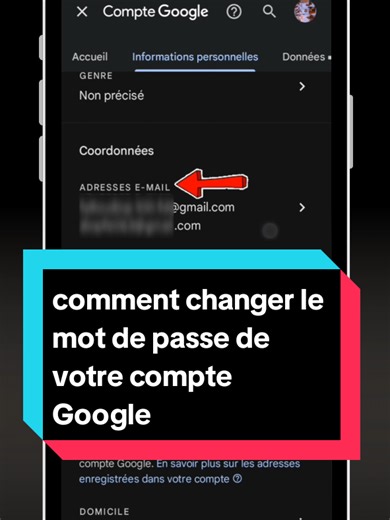 Comment changer le mot de passe de votre compte Google