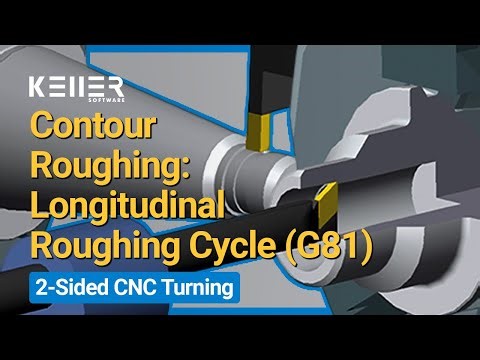 Contour Roughing (Internal/External) with Longitudinal Roughing Cycle (G81) | Instant CNC