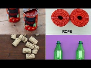 10 Easy DIY ideas made from Items in your recycling bin