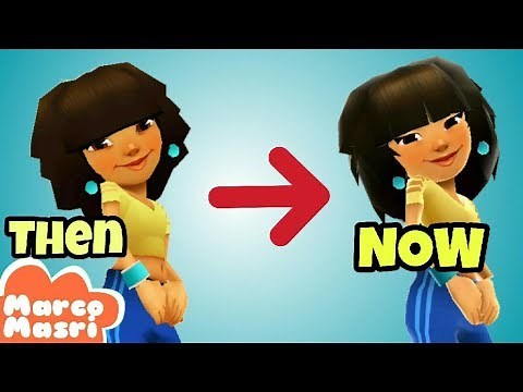 All Characters THEN and NOW | Subway Surfers