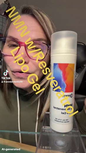 “Testing out this NMN   Resveratrol Lipo Gel from Renue 🧬✨ Anyone else on the longevity supplement train? Let’s see if the hype is real 👀 #antiaging #nmn #longevity #longevity #biohacking