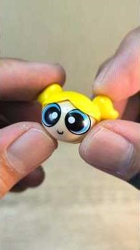 lego Powerpuff girls | bubbles | minifigures lego unofficial #lego #powerpuffgirls #shorts