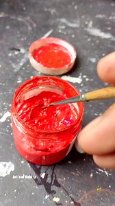 4.3M views · 10K reactions | কৃষ্ণচূড়া ফুল ❤️ #acrylicpainting #Art #tutorial #flowers #painting | Art's of Mahi | Facebook