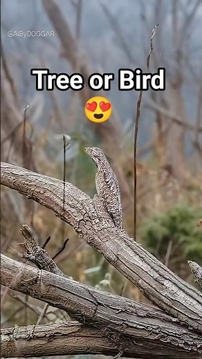 The Potoo Bird: Nature’s Ultimate Tree Stump Camouflage