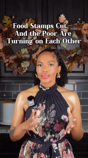 176K views · 3.1K reactions | Food stamps are being cut this November — but instead of fighting the system, people are turning on each other over fake videos and satire. Stop blaming the poor and pay attention to who really benefits.  #FoodStamps #SNAP #AIContent #RageBait #PovertyInAmerica #SocialCommentary #FoodInsecurity #SNAPCuts #StopBlamingThePoor #ViralTikTok | Sonja Norwood | Facebook