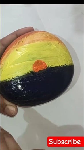 stone art#stone painting#diy​#shorts​ #short​ feed #viral​#art​ and craft #craft​ ♥️#creative
