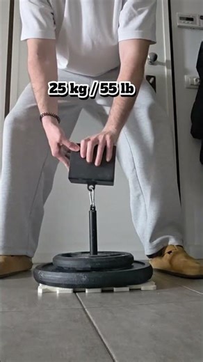 Pinch Block — 25 kg (8 cm, First Try)