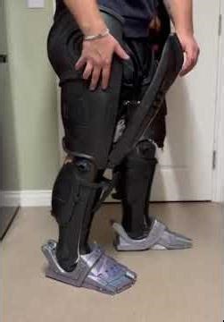 Robocop legs hinged #robocop #3dprinting #cosplay