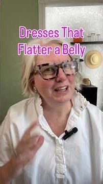 Over 50? Best Dresses that Flatter a Belly 👗#fashion #dress #shorts