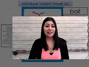 Variant Vowels w/Digraphs: a, aw, au, augh, al Phonics Lesson Day 1