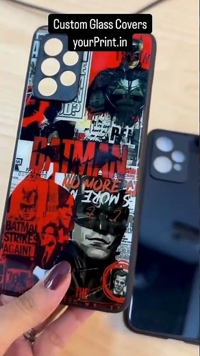 Customized Glass Covers ✨ | Premium Personalised Mobile Back