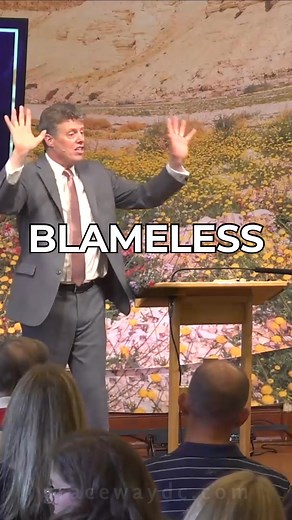 God’s standard is blameless, not sinless. Blameless means a life...