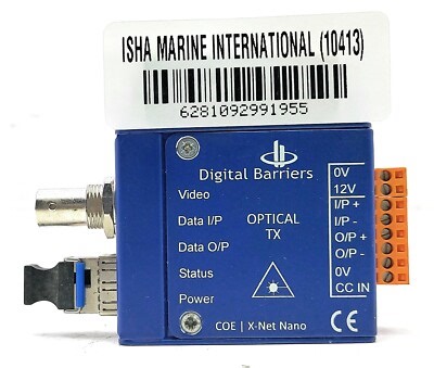 Digital Barriers Coe X-Net Nano Ptz Simplex Optisch Tx Video Modul Railway Opt1 | eBay