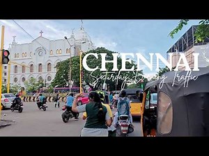 Chennai Saturday Evening | Anna Nagar [4K]