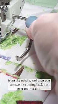 How to use a sewing machine seam guide bar for evenly spaced stitching