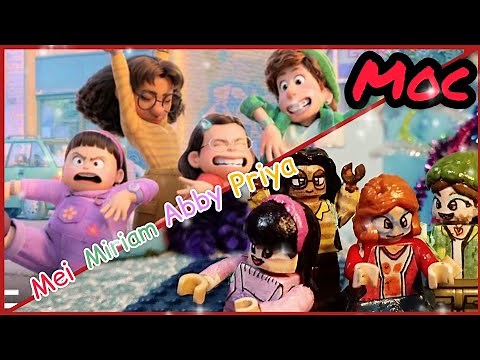 Lego Turning Red (Mei, Miriam, Priya and Abby)
