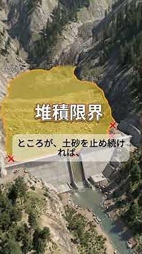 土砂を止めない砂防ダム！？世界初「流す砂防」の発想 #日本の技術 #砂防ダム #土木