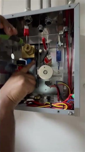 How to re-set kitchen hood system control panel #electrician #industrialelectrician #electrical #ele