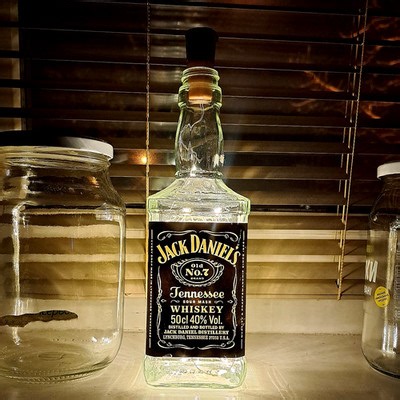 Hangmade Jack Daniels Bottle Desktop Lamp | eBay