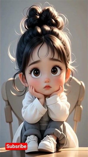 Cute little Girl #kidsshorts #animation #cartoon #kidsstories #cutebaby