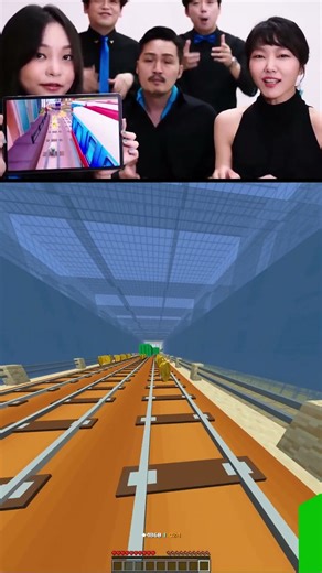 Minecraft Subway surfer #minecraft #shorts