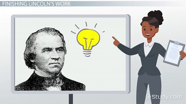Andrew Johnson's Presidency: Lesson for Kids