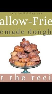 Homemade Tallow-fried Doughnut 🍩 Recipe