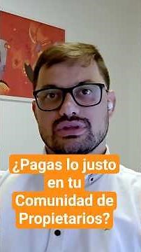Cuota y coeficiente de participación en la comunidad de propietarios