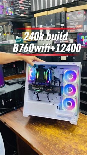 🔥 Powerful Intel Gaming PC Build! 🔥 Take your gaming experience to the next level with this high-performance setup! 🎮⚡ ✅ Intel Core i5-12400 ✅ Gigabyte AORUS RTX 3070 8GB ✅ 16GB DDR5 RAM ✅ 512GB NVMe SSD ✅ Cyclone 6-Heatpipe Cooler ✅ 750W 80 Bronze Power Supply ✅ Nova Gaming Case with 4 ARGB Fans 🚀 High FPS Gaming at 1080p & 1440p 🎯 Perfect for Streaming, Editing & Content Creation ❄️ Powerful Cooling Solution ✨ Premium RGB Gaming Aesthetic Whether you’re playing AAA titles, competitive esp