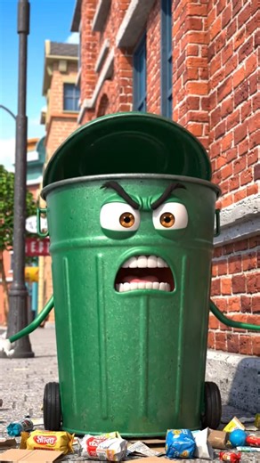 Dustbin Ka Such 😮 | Object Ki Awaaz #shorts