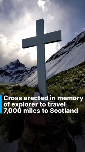 A memorial to polar explorer Sir Ernest Shackleton will travel more than 7,000 thousand miles to Dundee to commemorate the 150th anniversary of his birth. The wooden cross from Shackleton’s Hope Point memorial will soon be on display at Discovery Point museum in Dundee, where the Royal Research Ship (RRS) Discovery, which first carried Shackleton to Antarctica in 1901, is kept. Shackleton was born in Kilkea, Ireland, in 1874 and died in January 1922, aged 47, after suffering a heart attack on bo