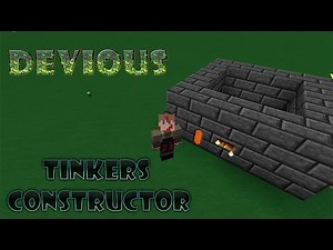Minecraft - Tinkers Constructor - Como hacer horno