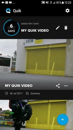 GoPro Quik App - Where slow mo has moved to since update - Android Quik App