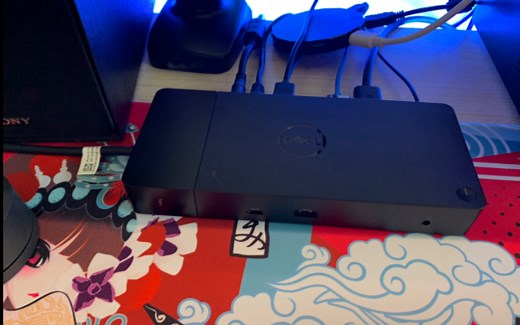 戴尔wd19tb雷电扩展坞开箱