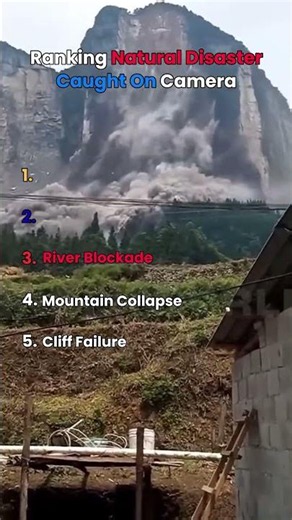 Ranking The Most Terrifying Natural Disasters Caught on Camera #shorts #nature