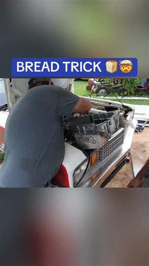 BREAD TRICK 🍞🤯#Turbo #DynoTest #EngineBuild #Fairmont #CarEnthusiast | bread