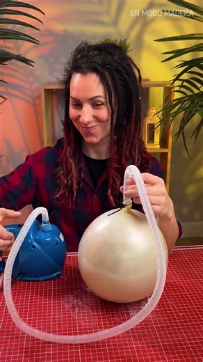 Transforma un globo en una obra de arte para tu hogar | DIY decorativo 🎈✨