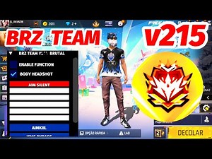 🔰 MOD MENU FF BRZ TEAM V2015 SAFE UPDATED AND FREE 🔰 MOD MENU FREE FIRE AIMKILL AND HS 100% HEADSHOT