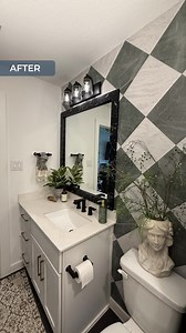 We can’t get over this stunning before-and-after transformation from @styledmicasa  Her builder-grade mirror? Now a total showstopper. ✨ Why thousands love MirrorMate: ✔️ 5-Year Guarantee – Built to last, even in steamy bathrooms  Fast Shipping – Ships in 7 business days from our NC workshop  Fits Over Clips – Designed to work with your existing setup  Fit Issue? We Replace It – Yep, no stress Ready for your own mirror glow-up? | MirrorMate Frames | Facebook