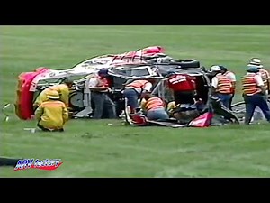 Darrell Waltrip Big Crash 1991 Pepsi 400