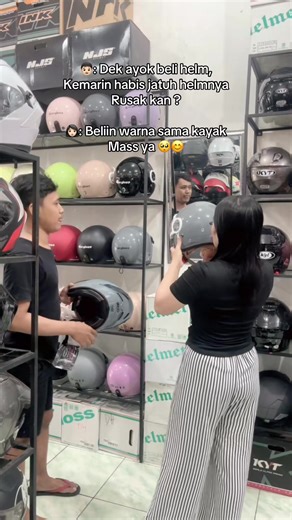 Wanita Beruntung: Kisah Helm dan Kebahagiaan