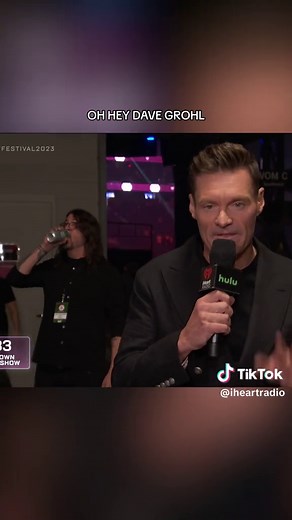 Foo Fighters Crash iHeart Festival Interview!