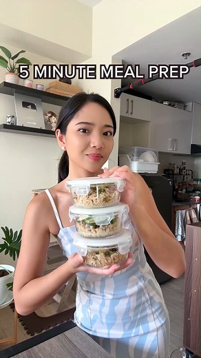 58K views · 439 reactions | Rice cooker recipe na literal na 5 minutes lang ang prep time. 335 calories per serving.  #healthyfood #protein #calories #mealprep #food | Kat Aglipay | Facebook