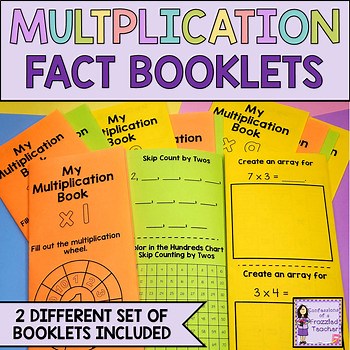 Multiplication Practice Worksheets & Fluency Mini-Books for 3rd Grade & Up