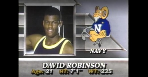 San Antonio Spurs Select David Robinson #1 in 1987 NBA Draft