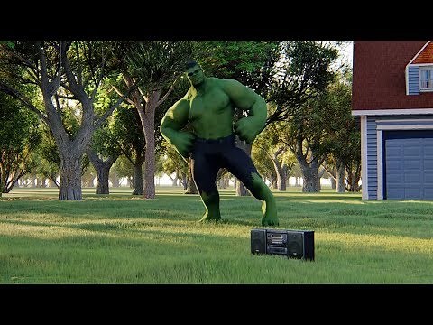 Hulk dancing again