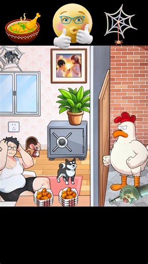 best fun game at home, cool all levels gameplay android ios 🍗🐔🤣 7082