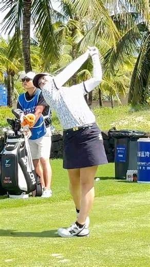 Incredible Power! Rio Takeda’s Explosive Iron Tee Shot