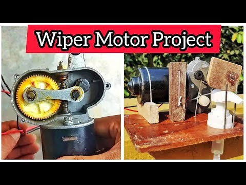This two Wiper Motor Project you have never seen #technology #diy #wiper #motor